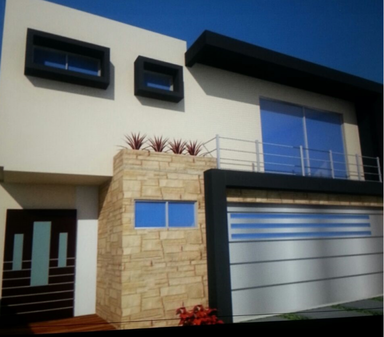 Moderna residencia excelentes acabados - 1