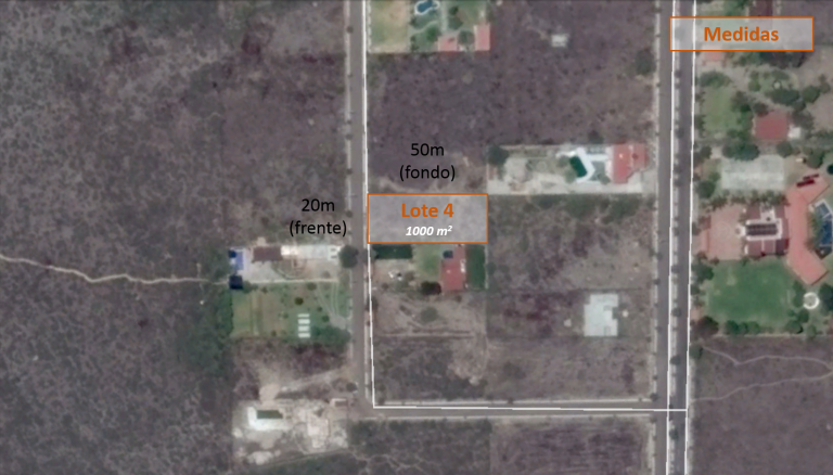 Terreno en venta 1000 m2 en lomas del sur, Santa Ana del Con - 5