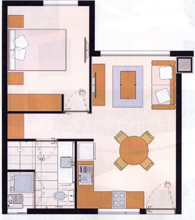 Estrena departamento de 1 recamara en Nuevo Sur - Torre Javi - 2