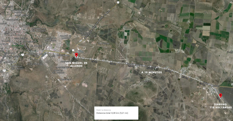 Terreno en venta 118 Hectáreas a 10min de San Miguel de Alle - 2