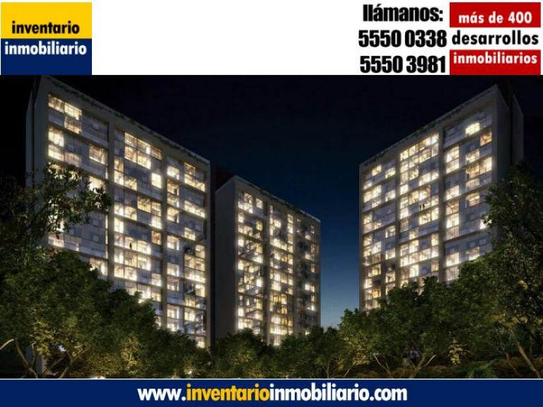 DEPARTAMENTO EN VENTA EN TORRES DE POTREO, ALVARO OBREGON — foto 2