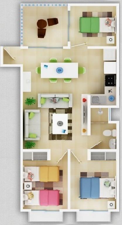 VENTA DEPARTAMENTO, CREDDITO FOVISSSTE ACEPTADO, DF, NUEVOS - 4