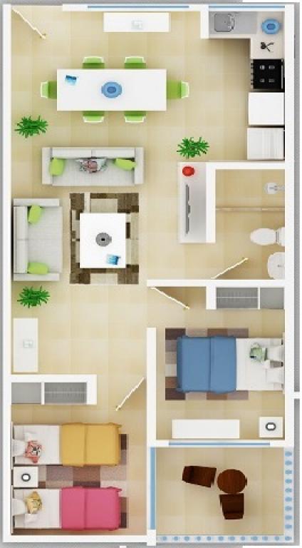 VENTA DEPARTAMENTO, CREDDITO FOVISSSTE ACEPTADO, DF, NUEVOS - 5