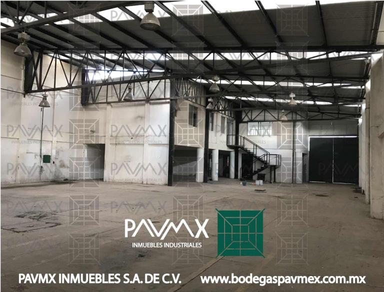 BODEGA EN RENTA 680m2 INDUSTRIAL XHALA CUAUTITLAN IZCALLI - 1