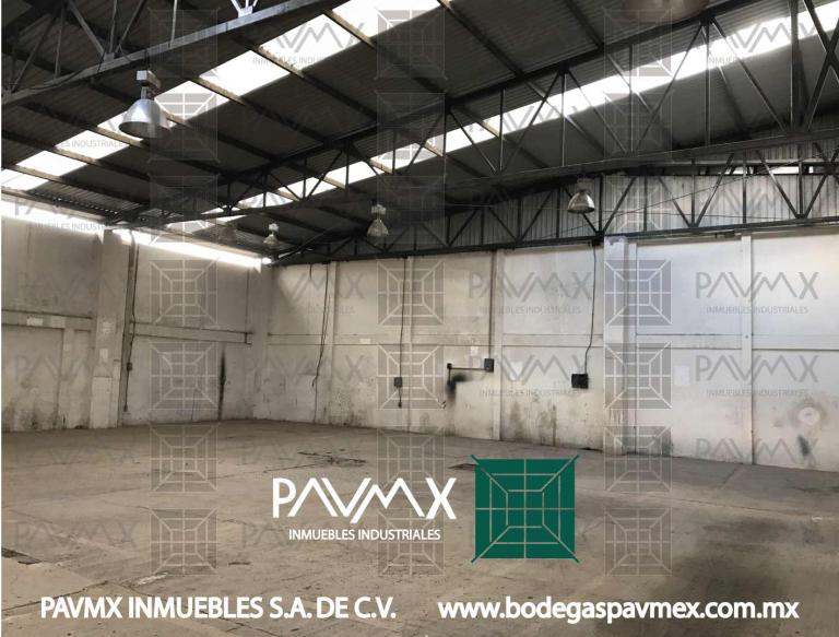 BODEGA EN RENTA 680m2 INDUSTRIAL XHALA CUAUTITLAN IZCALLI - 3