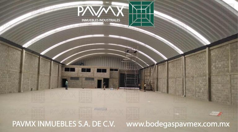 BODEGA NUEVA EN RENTA 1530m2 ECATEPEC - 1