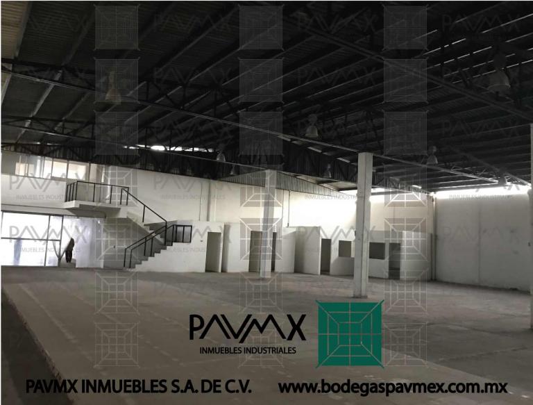 BODEGA EN RENTA 820m2 INDUSTRIAL XHALA CUAUTITLAN IZCALLI - 1
