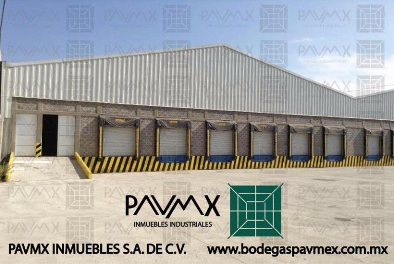 BODEGA NUEVA EN RENTA ECATEPEC 6,846m2. - 8