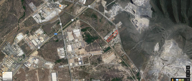 VENTA DE TERRENO INDUSTRIAL Y BODEGAS EN SANTA CATARINA NL - 2