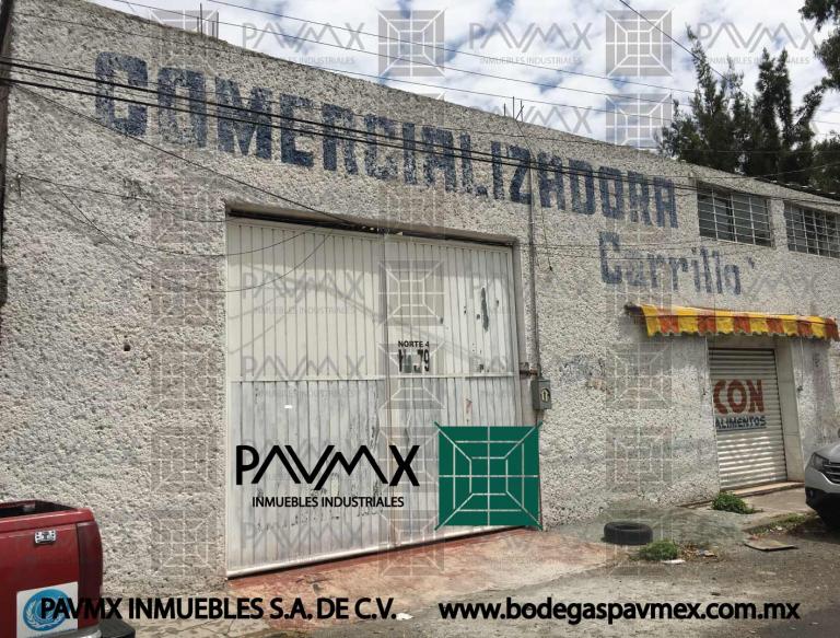 BODEGA EN RENTA ECATEPEC 500m2 CERCA DEL PUENTE DE FIERRO - 1