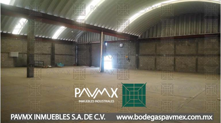BODEGA EN RENTA ECATEPEC 1027.5m2 LA LAGUNA - 1