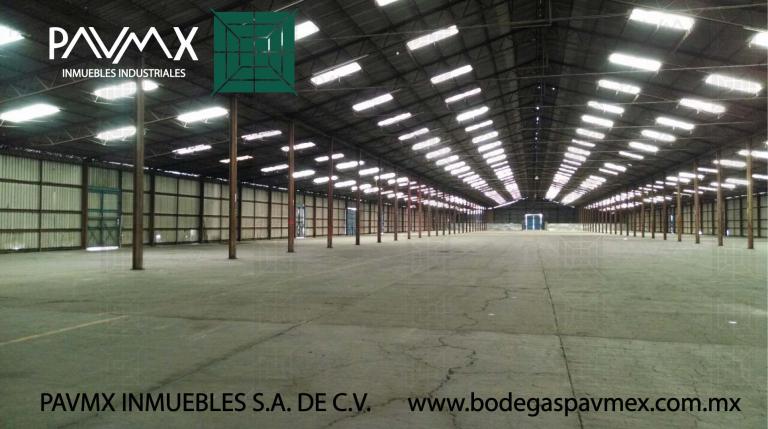 BODEGA Y PATIO DE MANIOBRAS EN RENTA 5,000m2 CERRO GORDO - 2