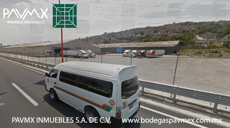 BODEGA Y PATIO DE MANIOBRAS EN RENTA 5,000m2 CERRO GORDO - 6