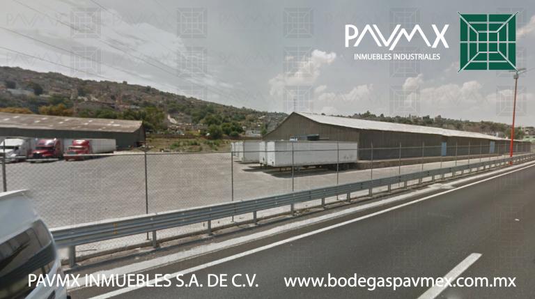 BODEGA Y PATIO DE MANIOBRAS EN RENTA 5,000m2 CERRO GORDO - 7