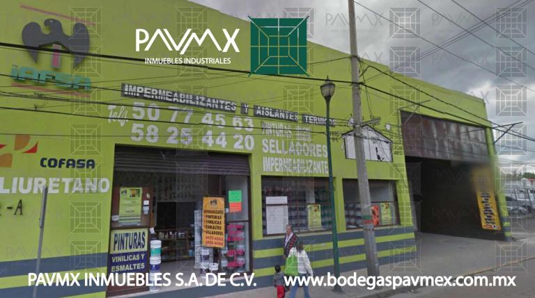BODEGA COMERCIAL EN RENTA 1050m2 ATIZAPAN DE ZARAGOZA