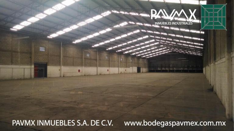 BODEGA EN RENTA 2,500m2 CUAUTITLAN IZCALLI XHALA - 2