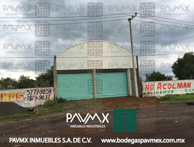 BODEGA NUEVA EN RENTA 220m2 SANTA CATARINA ACOLMAN - 2