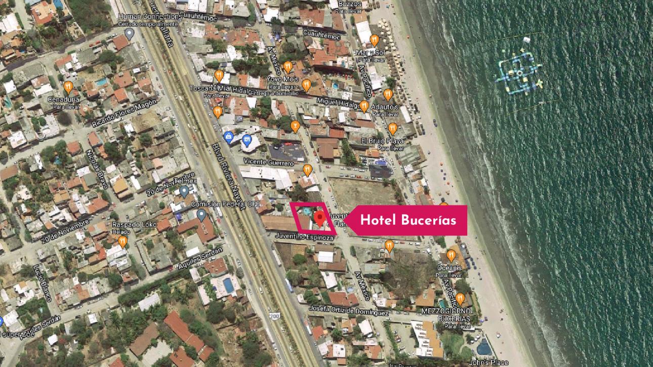 HOTEL EN BUCERIAS A 2 CUADRAS DEL MAR - 12