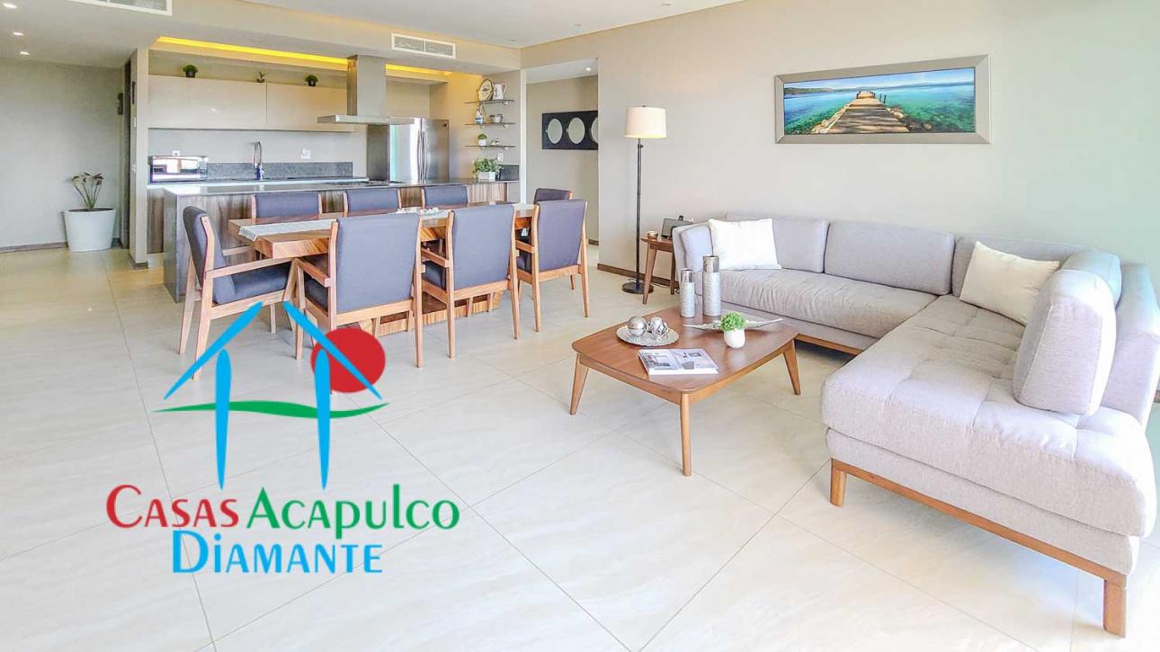Departamento de playa con terraza y vista a las albercas — foto 2
