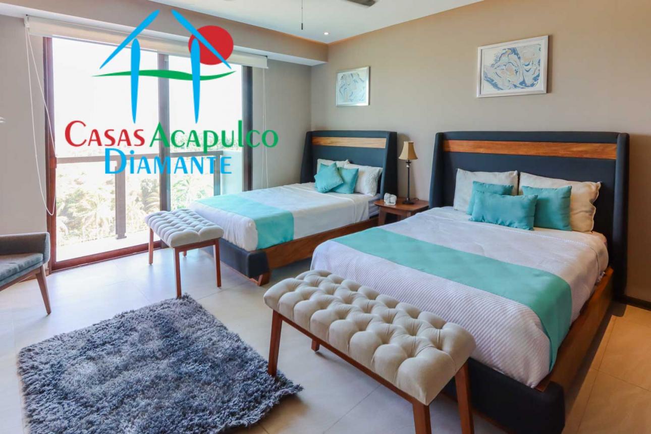Departamento de playa con terraza y vista a las albercas — foto 14