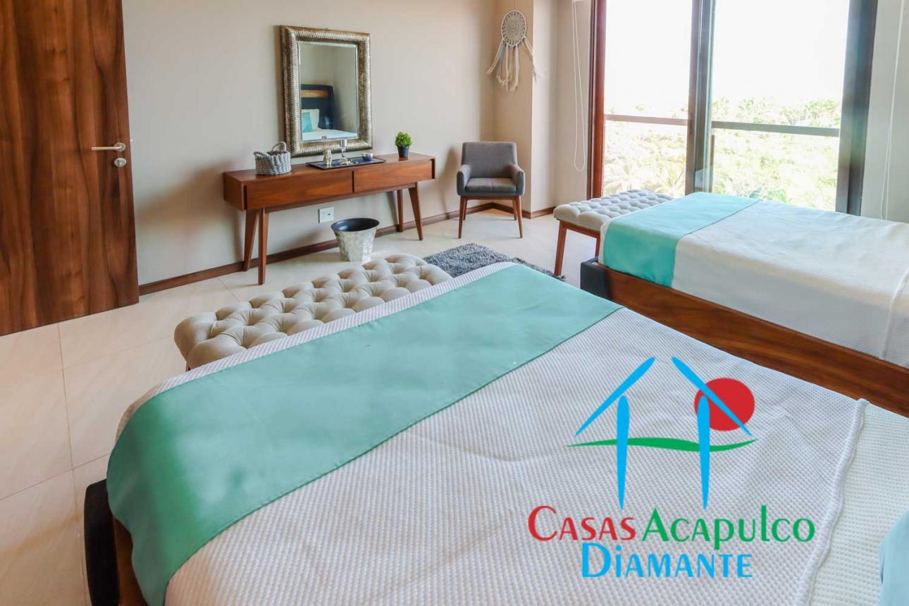 Departamento de playa con terraza y vista a las albercas — foto 15