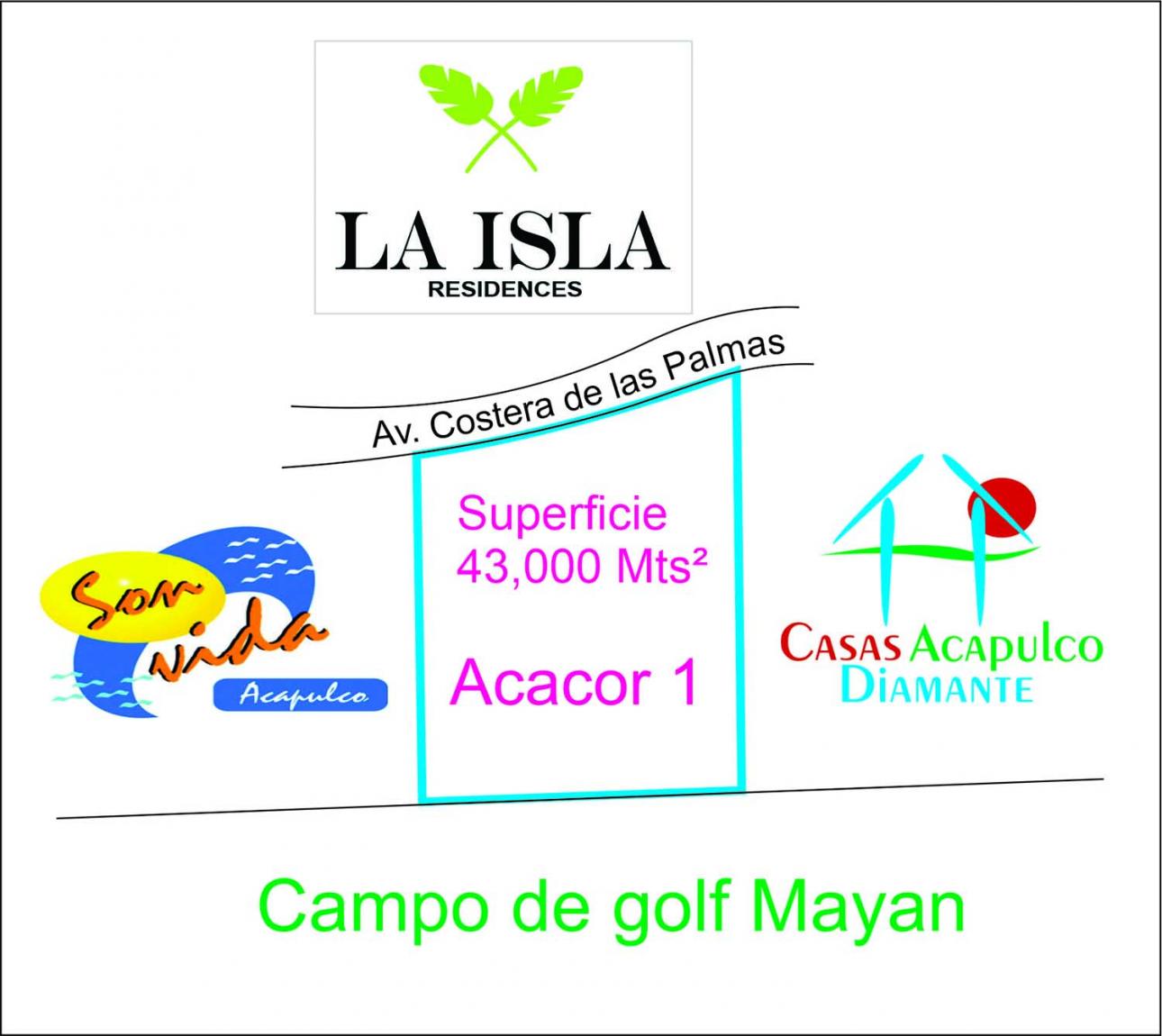 Cad Playa Diamante Terreno Acacor 1. Uso De Suelo Mixto — foto 3