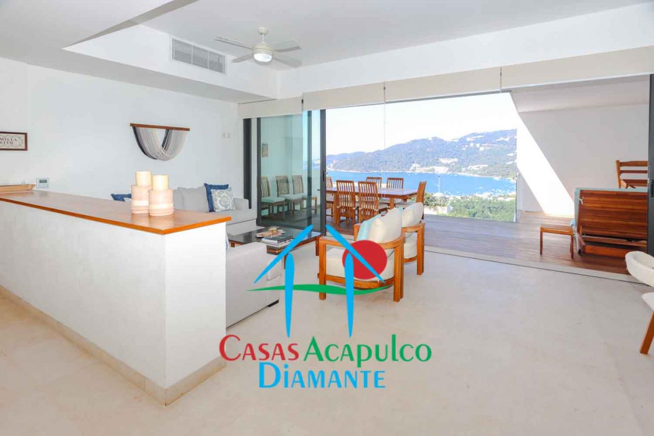 Hermoso depa con Terraza, Vista A La Bahía De Puerto Marqués — foto 8