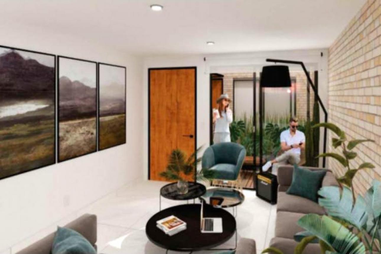 Condominio. Htal., 3 recs., 3 baños, en la Del valle, CDMX.