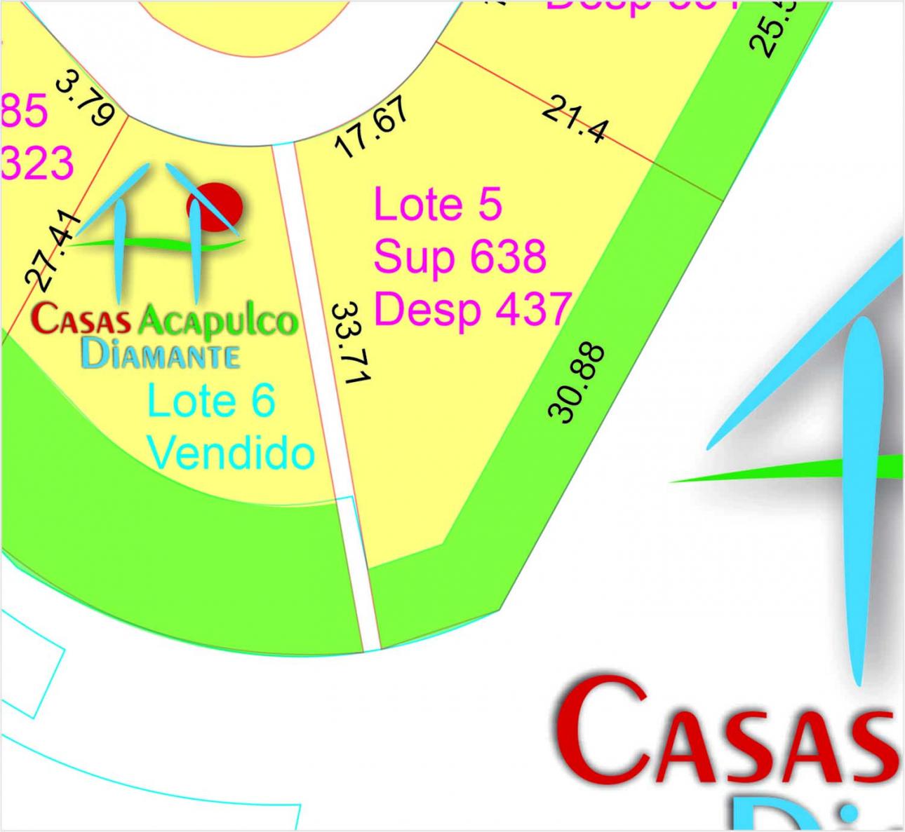 Cad Balkones Al Mar 5. Lote Residencial. Prototipo de Casa