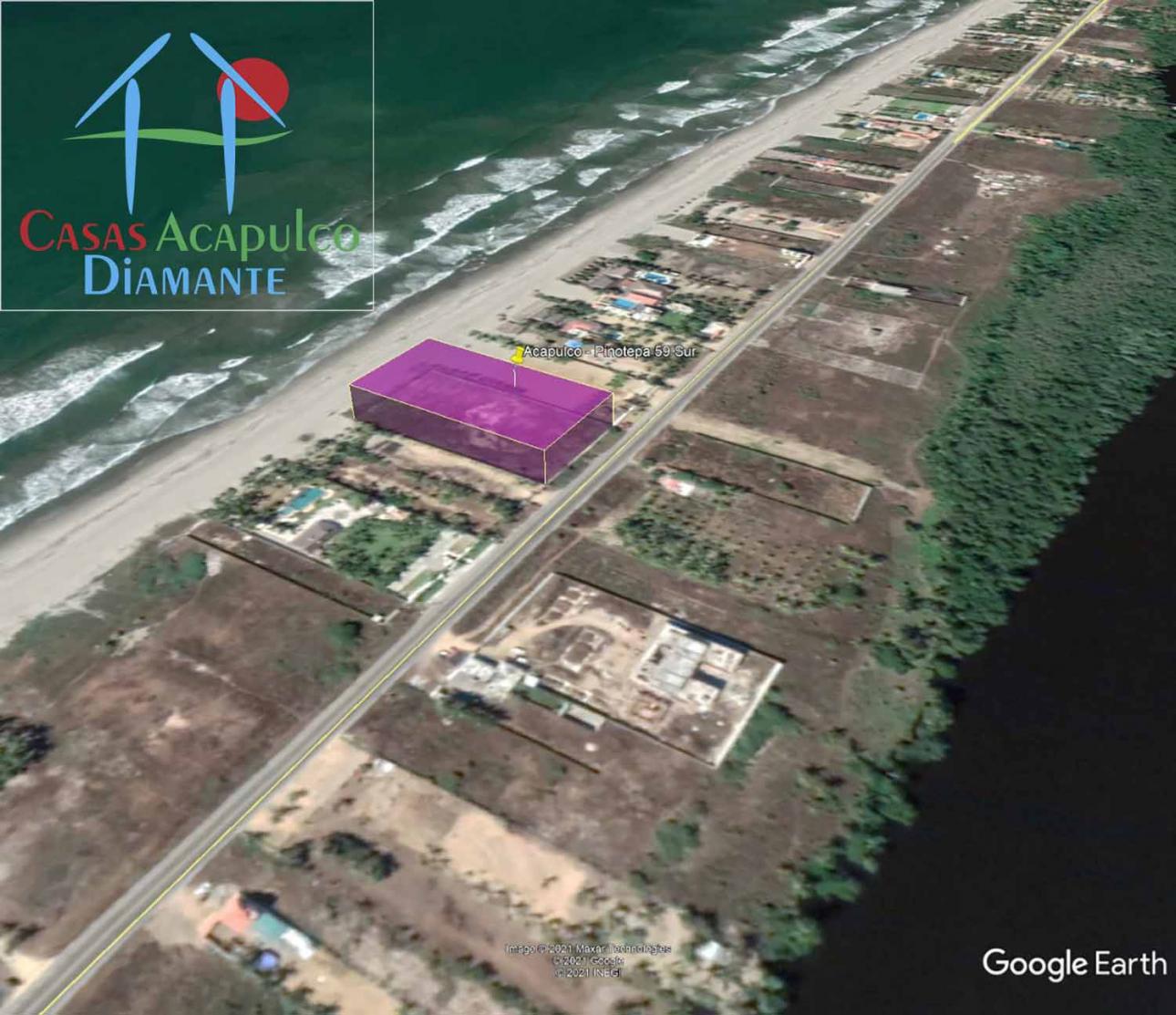 Cad Lote Con Frente De Playa En Playa Encantada - Pinotepa