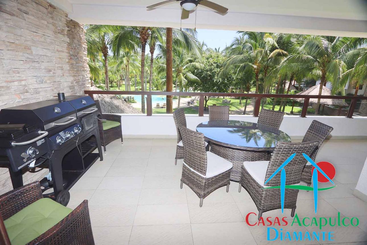 Cad La Isla Gran Caimán 201 Terraza Con Vista A las albercas — foto 4