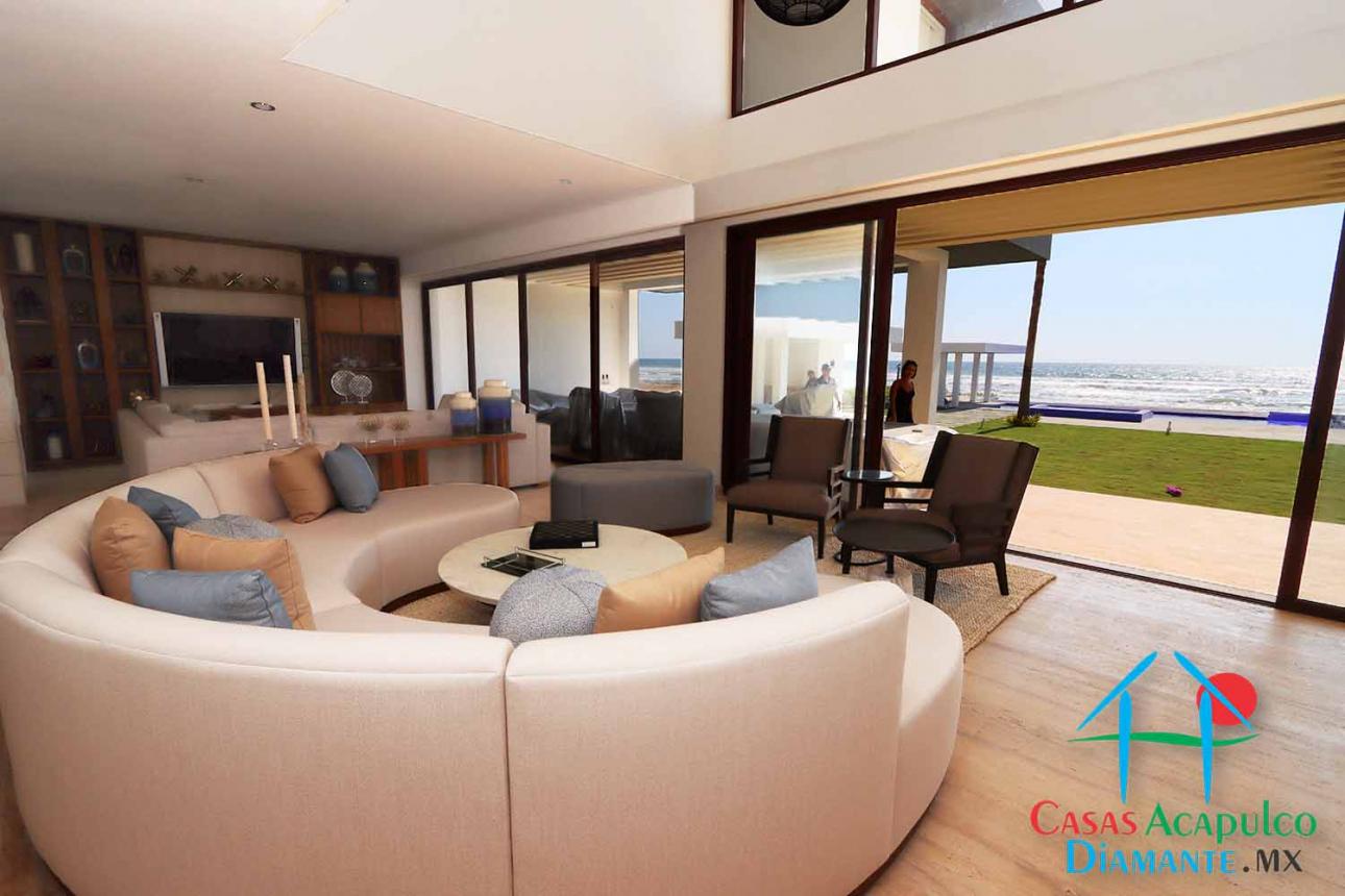 Cad Tres Vidas Villa al Mar 3. Terraza Con Jardín, Alberca — foto 4