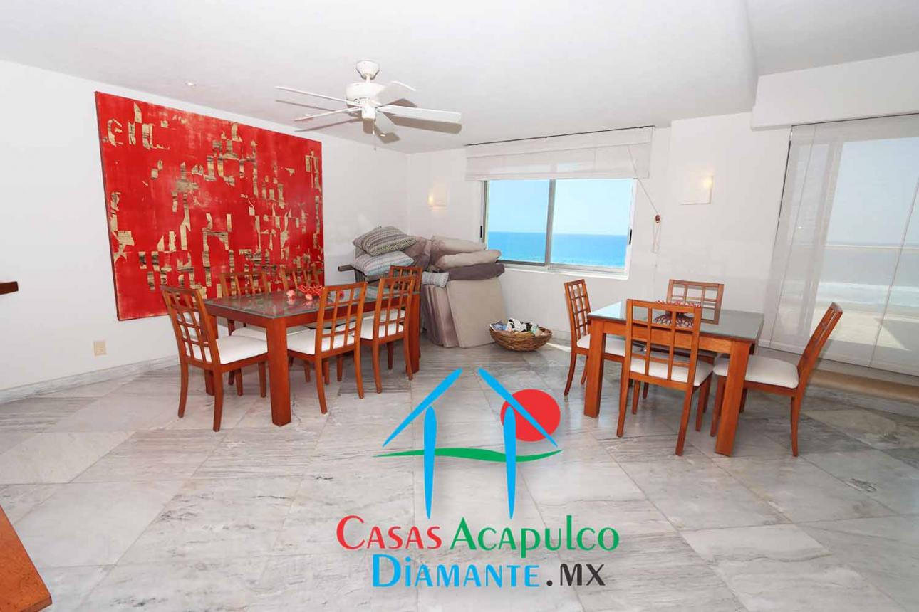 Depa de playa. Terraza Con Vista Frontal Al Mar — foto 4