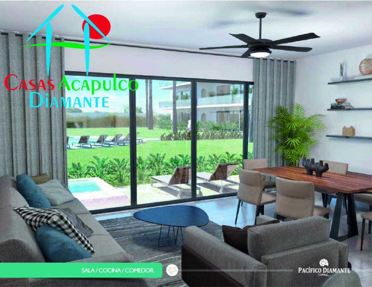 Cad Pacífico Diamante A Gh. Terraza con acceso al jardín — foto 2