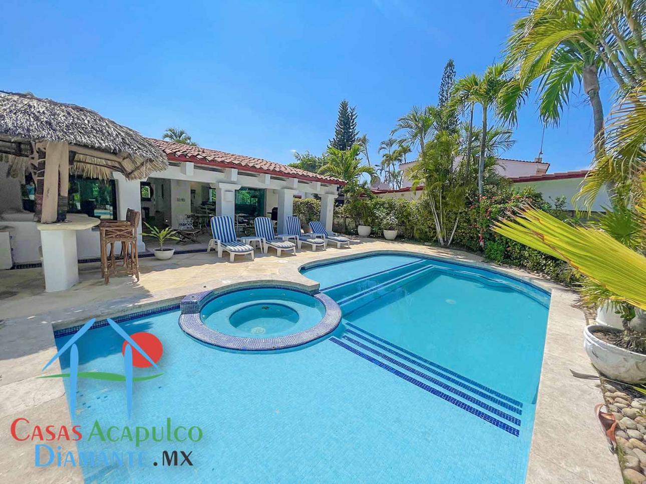 Terraza Con Alberca Privada