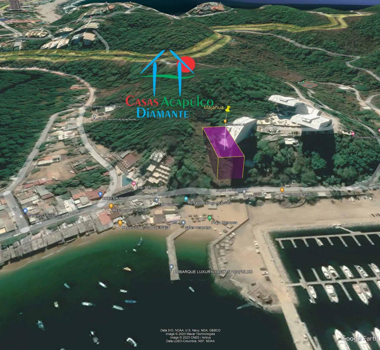 Cad Puerto Marqués Majahua 10 Con Uso De Suelo Comercial