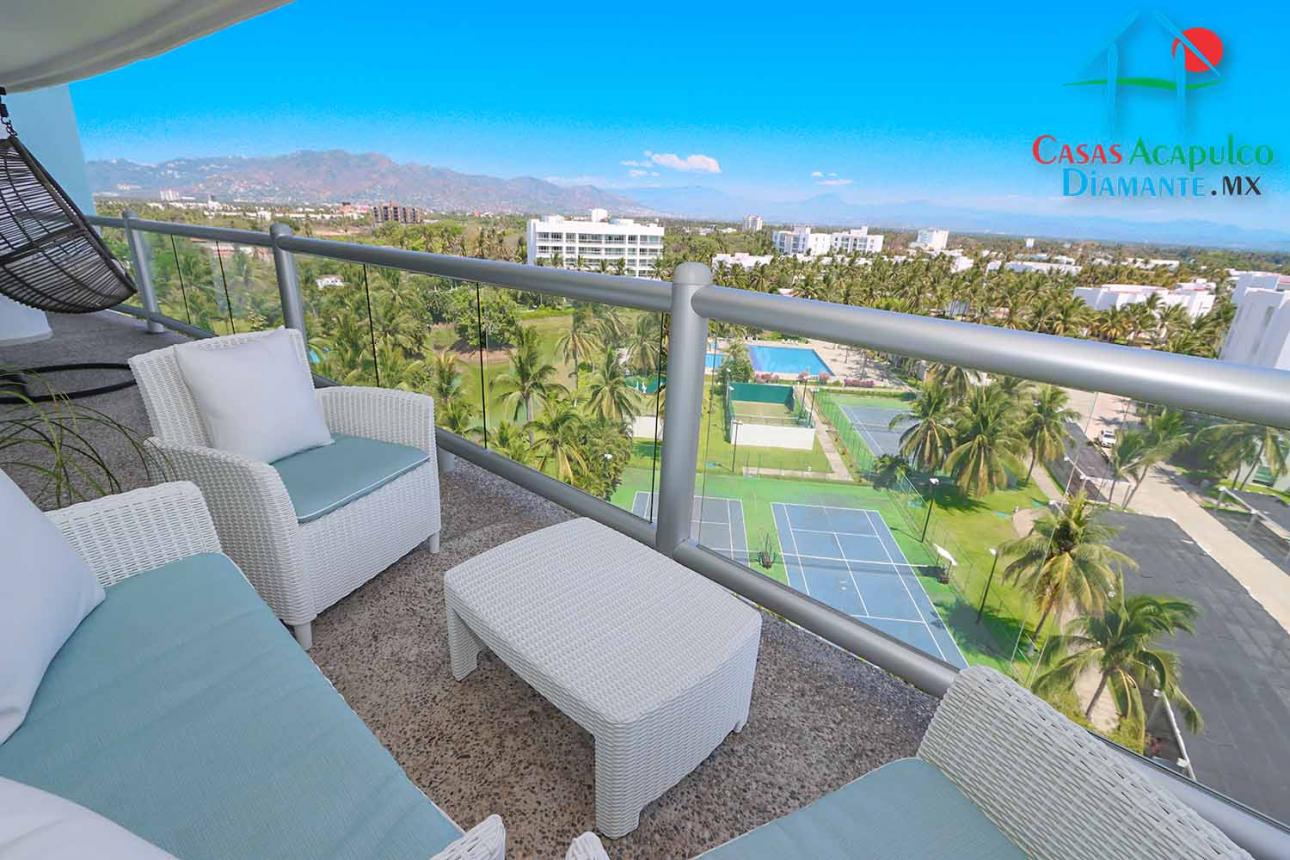 Cad Mayan View 1 806. Terraza Con Vista A Los Jardines — foto 9