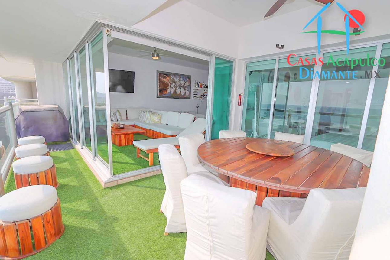 Cad Tulum 701. Terraza Con Vista Frontal Al Mar — foto 10