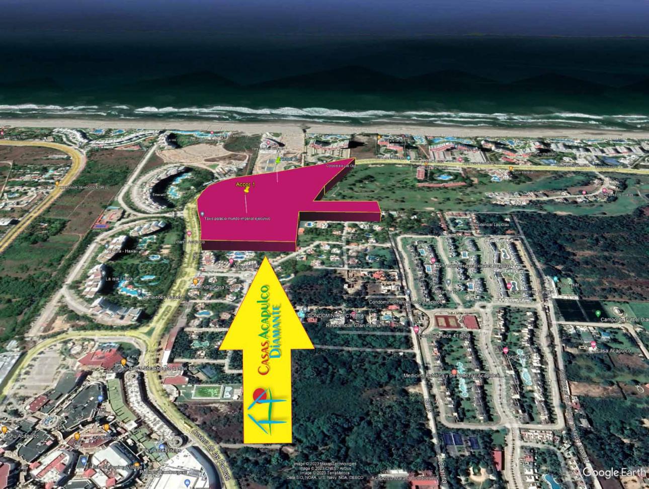 Cad Playa Diamante Terreno Acacor 1 Y 2. Uso De Suelo Mixto — foto 6