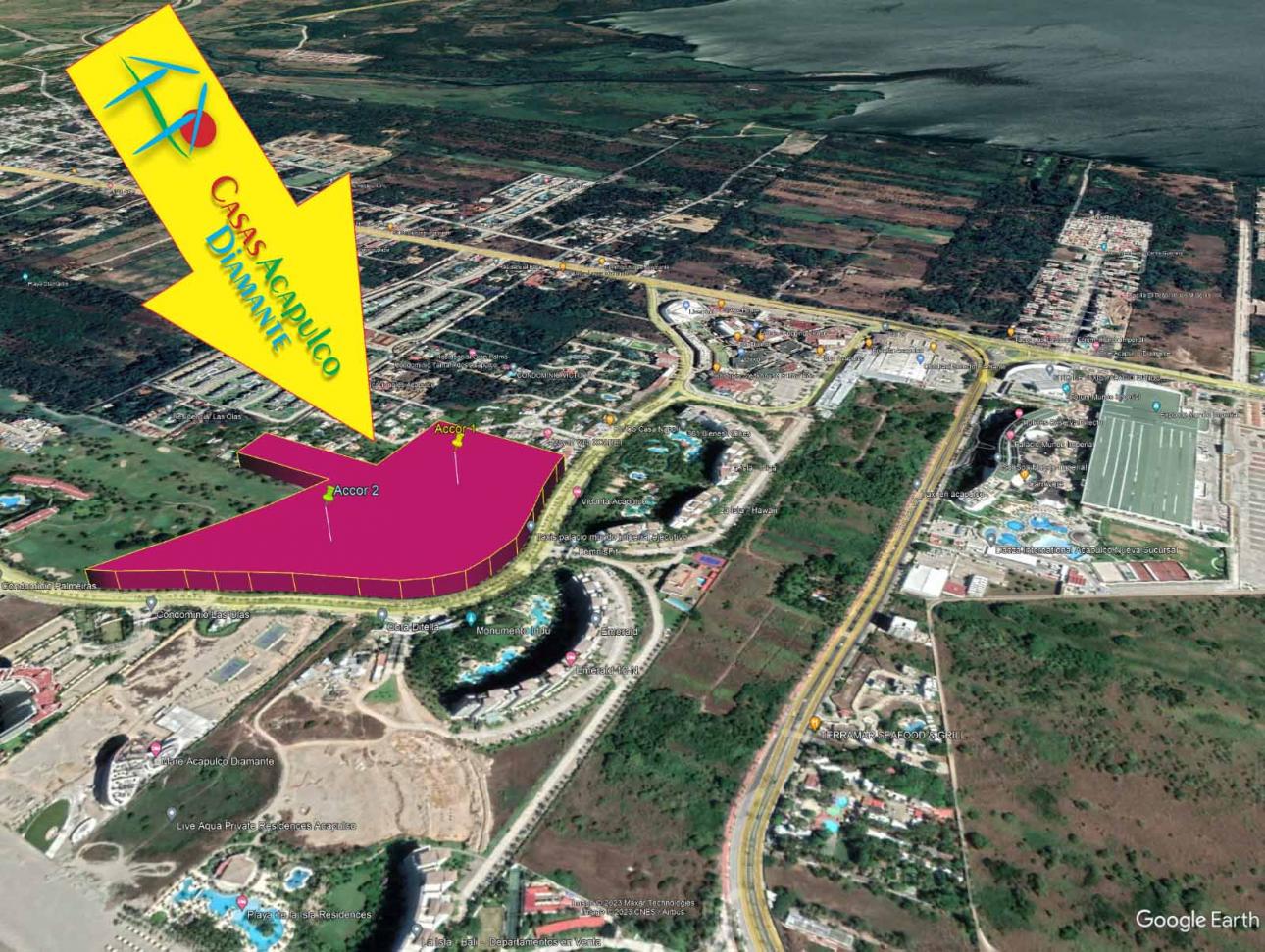 Cad Playa Diamante Terreno Acacor 1 Y 2. Uso De Suelo Mixto — foto 7