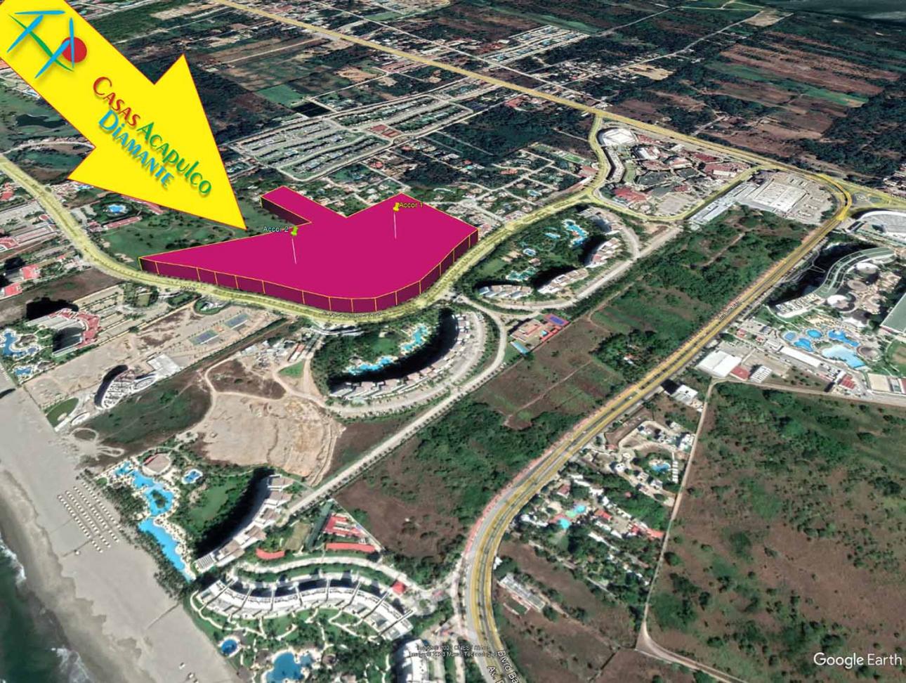 Cad Playa Diamante Terreno Acacor 1 Y 2. Uso De Suelo Mixto — foto 8