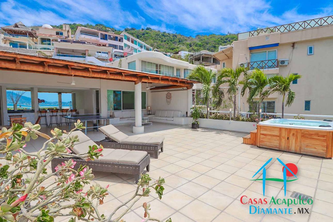Terraza Con jacuzzi