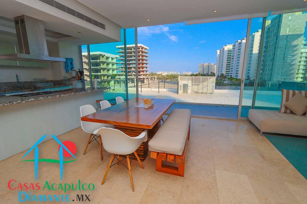 Cad Península Loft 200. Terraza Doble, Vista Parcial Al Mar - 9