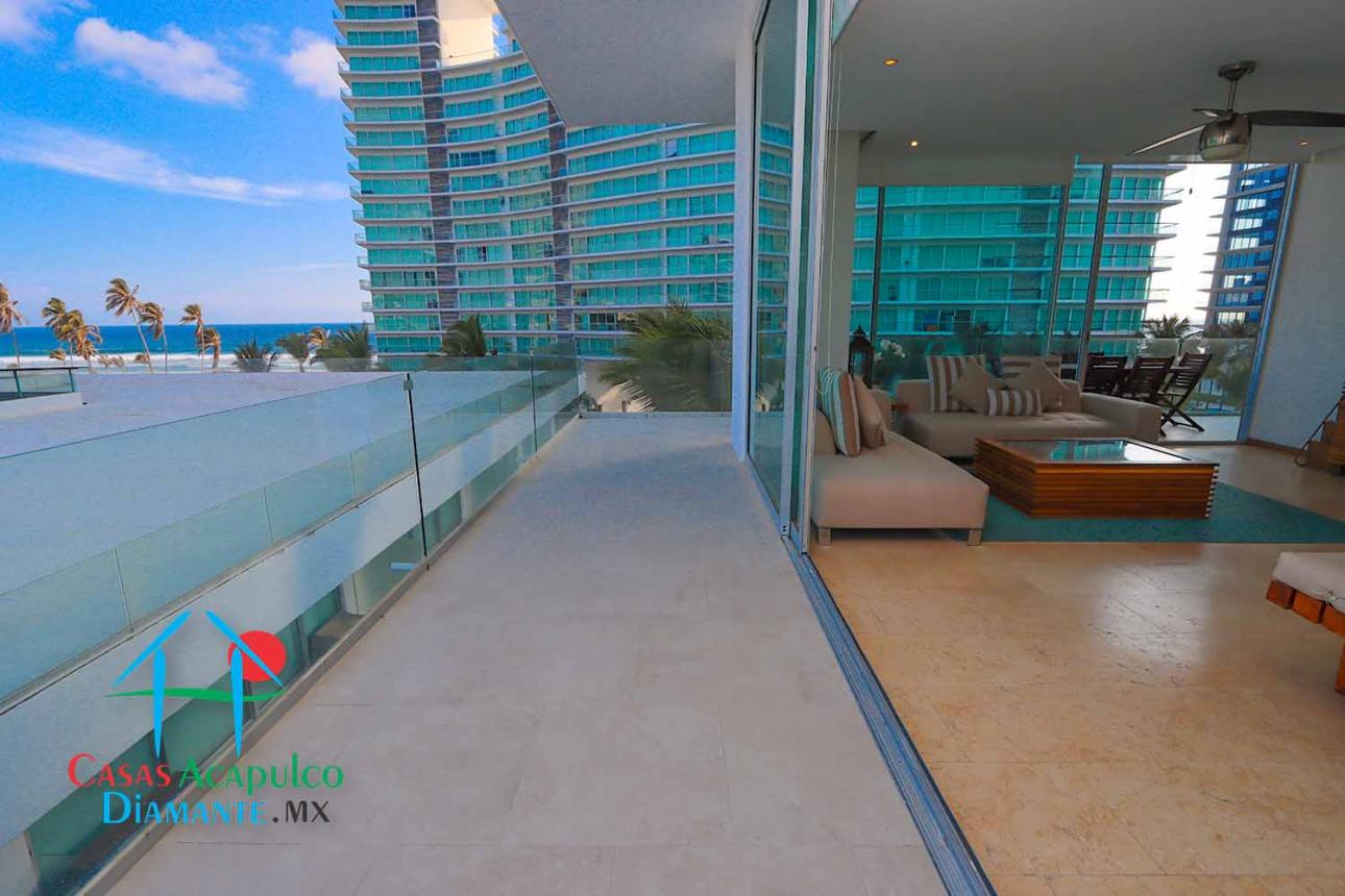 Cad Península Loft 200. Terraza Doble, Vista Parcial Al Mar - 11