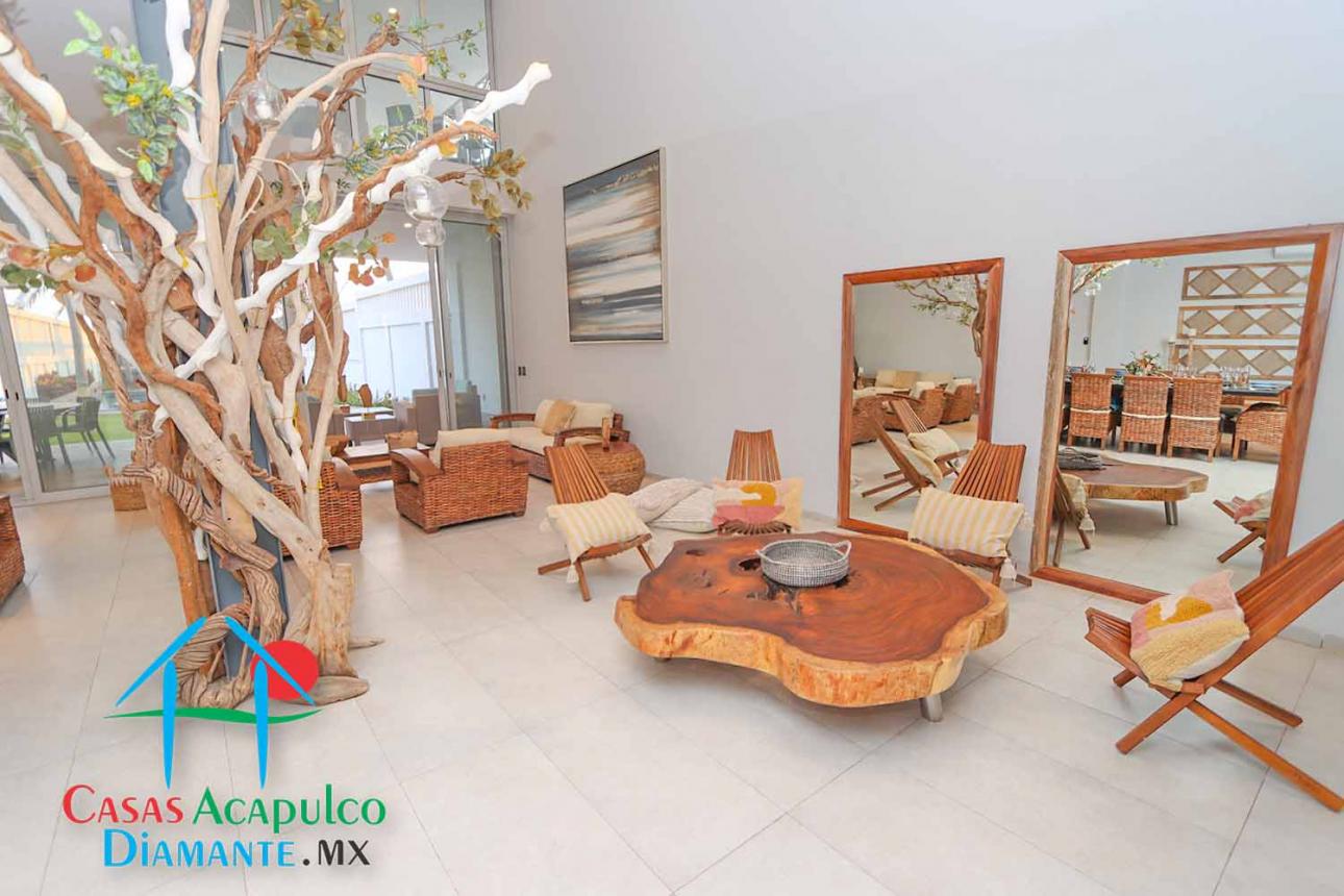 Casa con playa privada, alberca, jacuzzi — foto 4