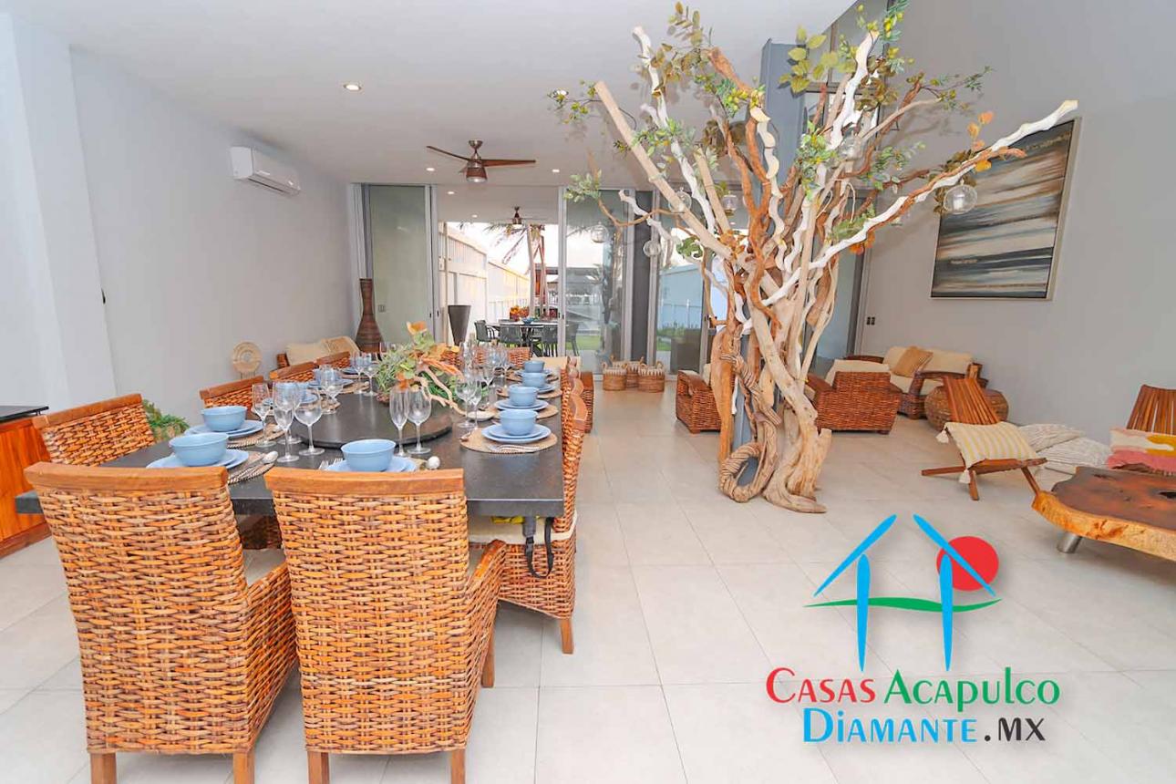 Casa con playa privada, alberca, jacuzzi — foto 3