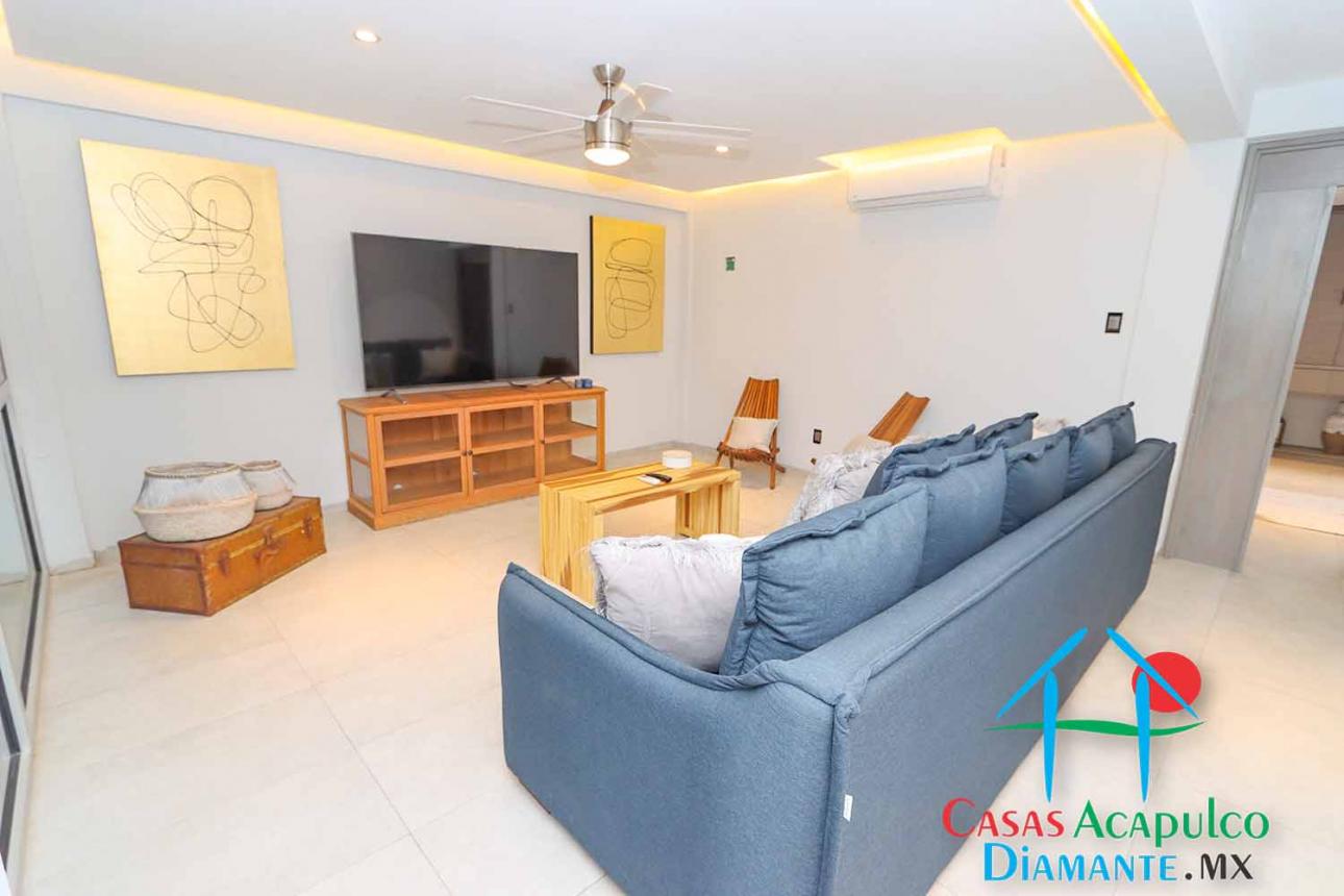 Casa con playa privada, alberca, jacuzzi — foto 10