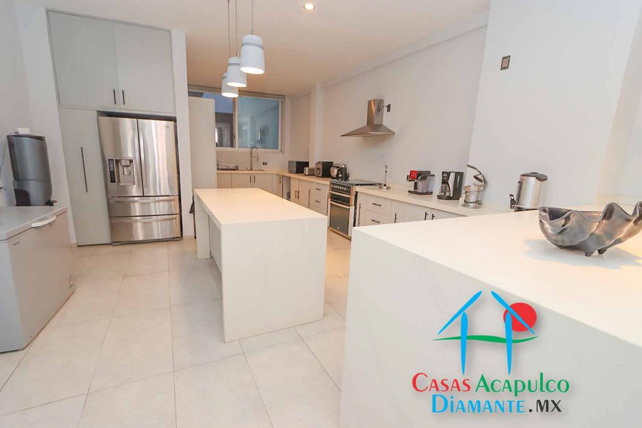 Casa con playa privada, alberca, jacuzzi — foto 14