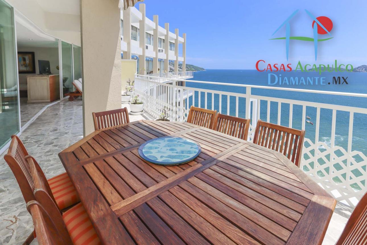 Depa de playa. Terraza con vista al mar — foto 6