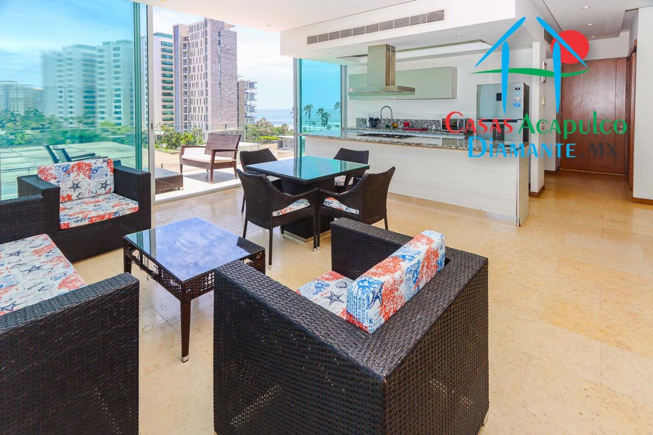 CAD Península Loft 310. Terraza doble - 2